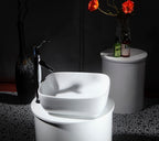 Barclay Mentone — Lavabo de Sobreponer Cuadrado de Cerámica — imagen 4