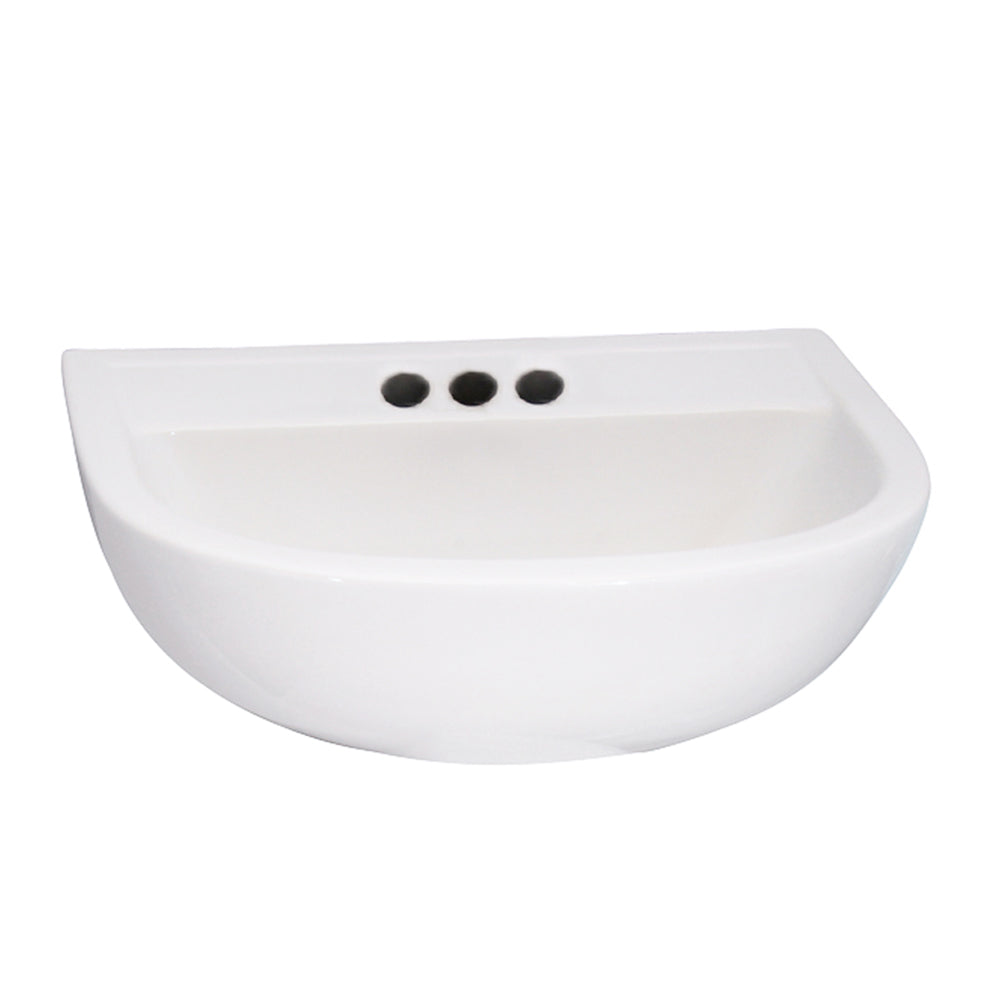Barclay Compact 500 — Lavabo de Pared de Cerámica — imagen 2
