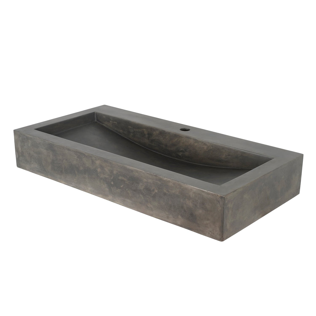 Barclay Gentry — Lavabo de Sobreponer Rectangular de Concreto — imagen 6