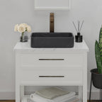 Barclay Maxton 18" — Lavabo de Sobreponer Rectangular de Mármol — imagen 10