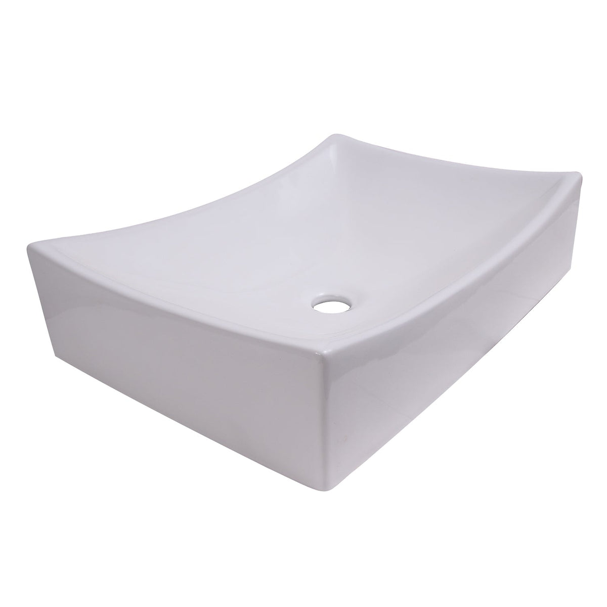 Barclay Styx 510 — Lavabo de Sobreponer Rectangular de Cerámica — imagen 2