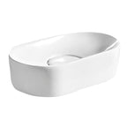 Barclay Honora — Lavabo de Sobreponer Oval de Cerámica — imagen 1