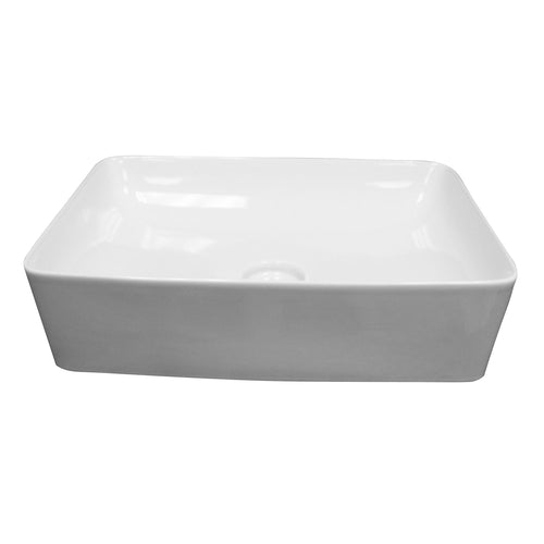 Barclay Feeling Slim — Lavabo de Sobreponer Rectangular de Cerámica — imagen 2