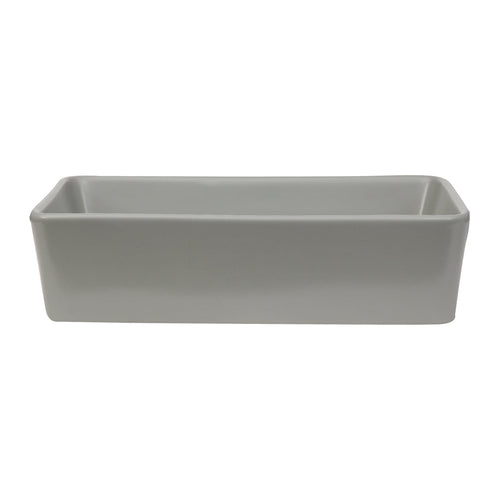 Barclay Harmony — Lavabo de Sobreponer Rectangular de Cerámica — imagen 2
