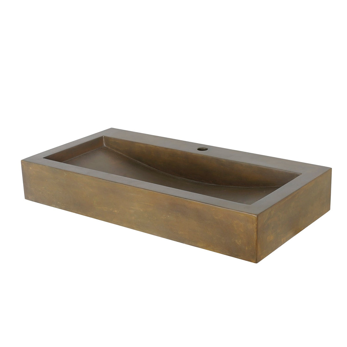 Barclay Gentry — Lavabo de Sobreponer Rectangular de Concreto — imagen 9
