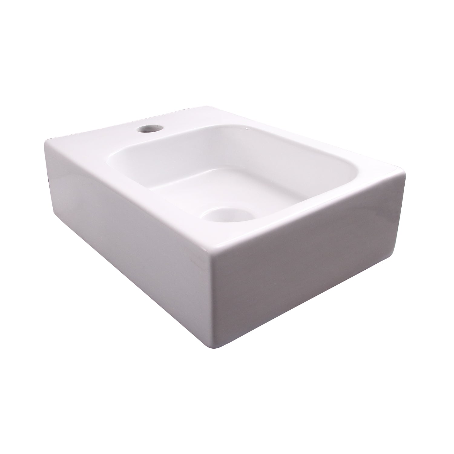 Barclay Gaston — Lavabo de Pared Rectangular de Cerámica — imagen 2