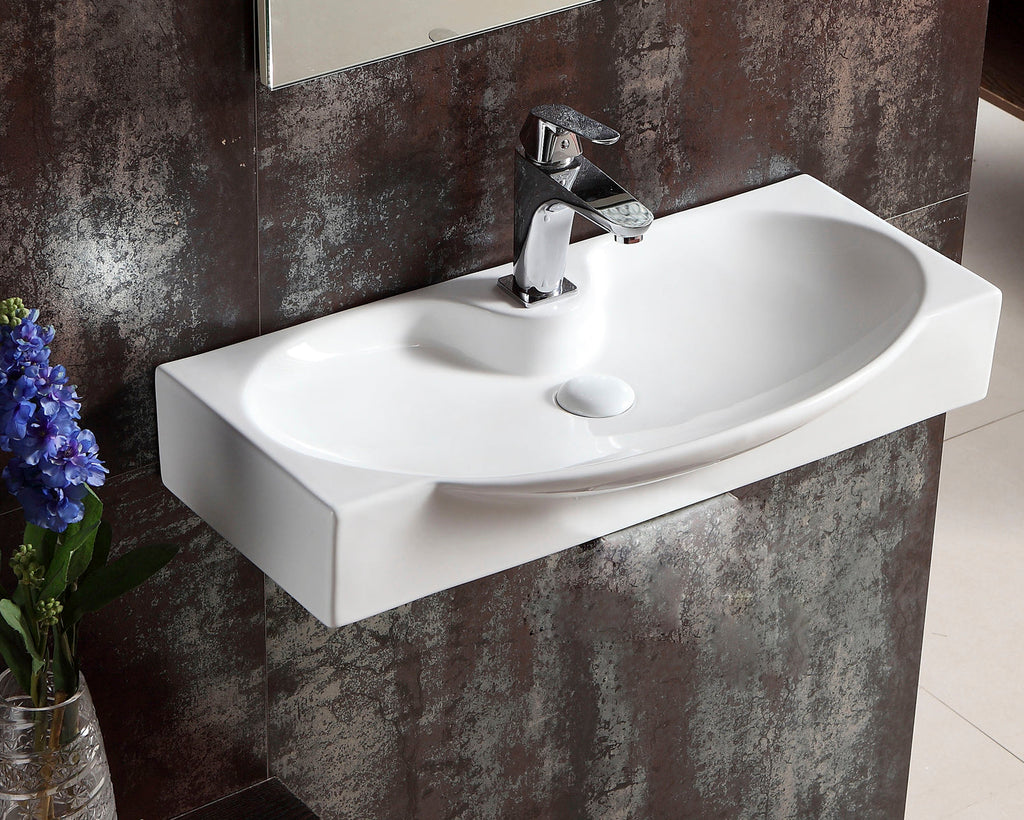 Barclay Wallace — Lavabo de Pared de Cerámica — imagen 3