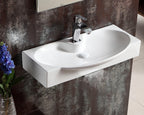 Barclay Wallace — Lavabo de Pared de Cerámica — imagen 3