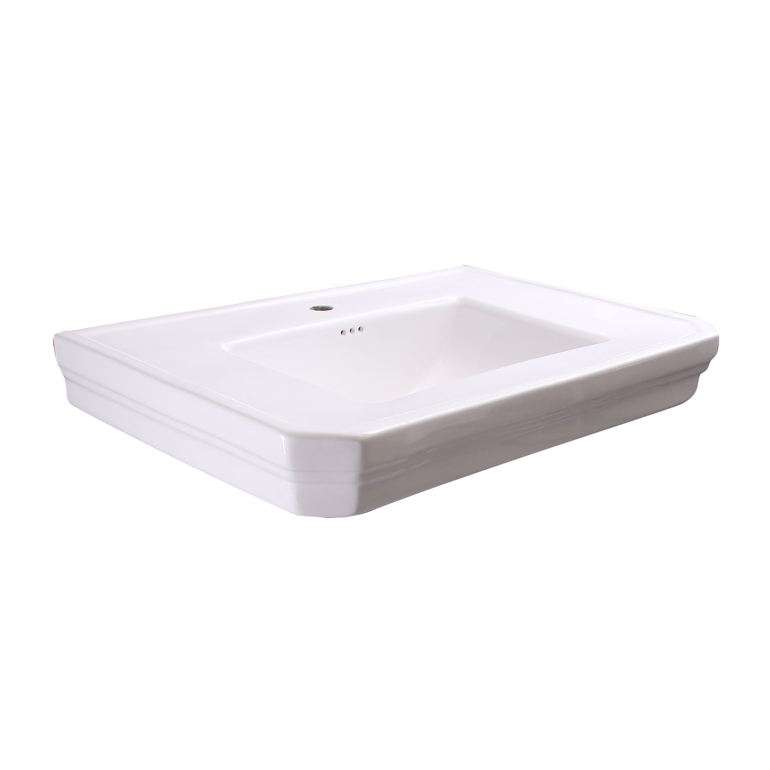 Barclay Corbin — Lavabo de Pared Rectangular de Cerámica — imagen 1