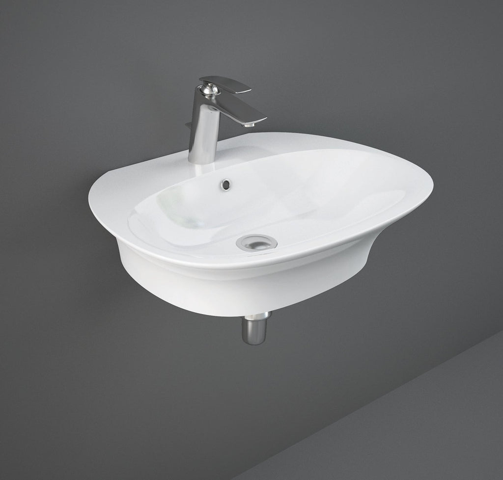 Barclay Sensation 650 — Lavabo de Pared Oval de Madera — imagen 7