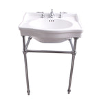 Barclay Cali — lavabo tipo consola — Fresado 8" (widespread) / Cromo Pulido