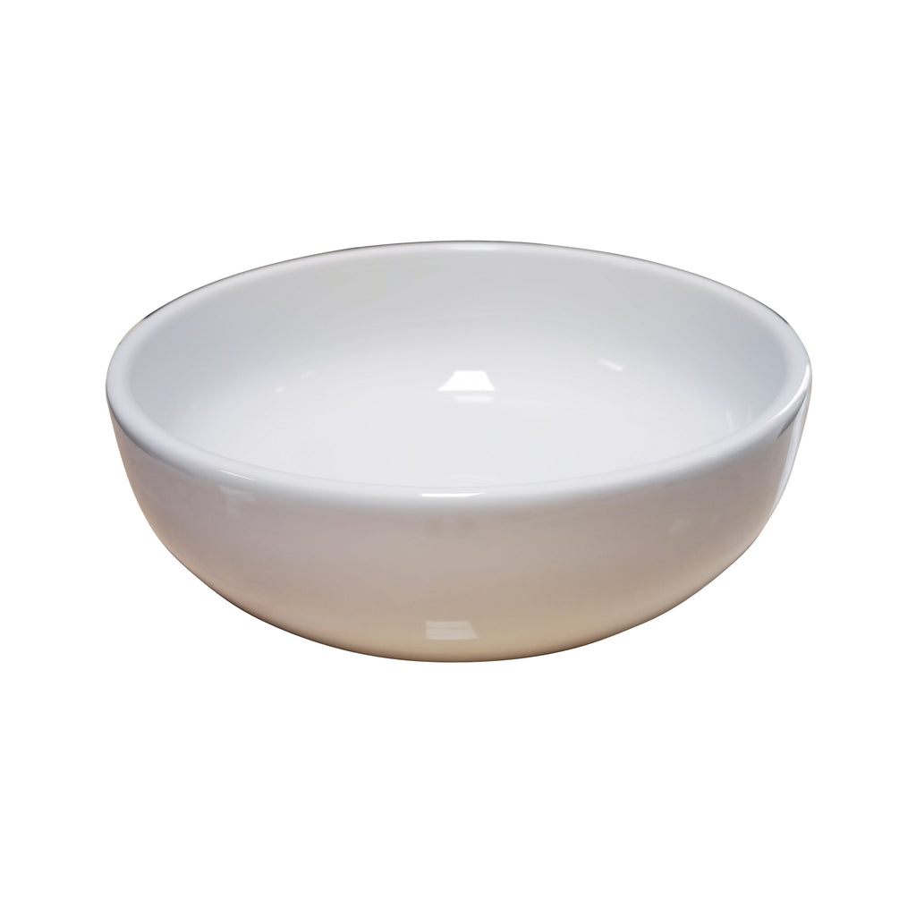 Barclay Eldora 14" — Lavabo de Sobreponer Redondo de Cerámica — imagen 1