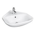 Barclay Eden — Lavabo Esquinero de Pared de Cerámica — imagen 1