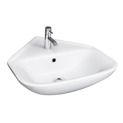 Barclay Eden — Lavabo Esquinero de Pared de Cerámica — imagen 1