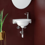 Barclay Tina — Lavabo de Pared de Cerámica — imagen 7