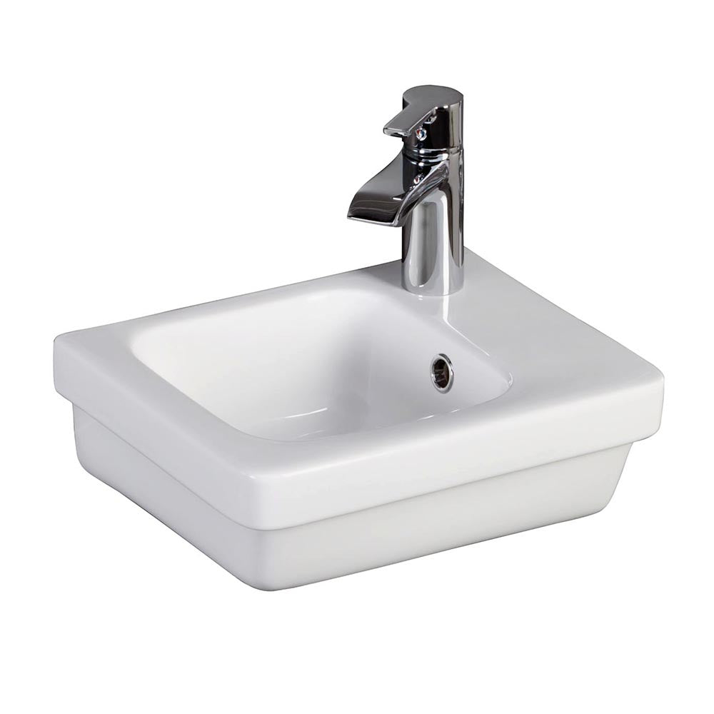 Barclay Resort 360 — Lavabo de Pared Rectangular de Cerámica — imagen 1