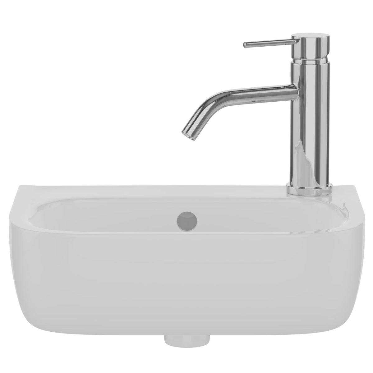 Barclay Caroline 380 — Lavabo de Pared de Cerámica — imagen 3