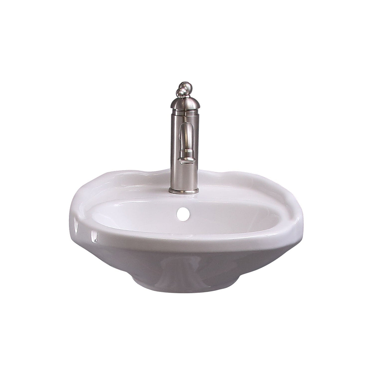 Barclay Silvi 15" — Lavabo de Pared de Cerámica — imagen 1