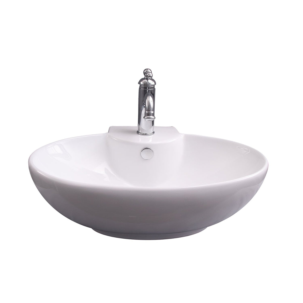 Barclay Boswell 23" — Lavabo de Pared de Cerámica — imagen 1