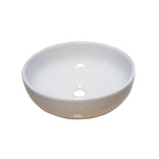 Barclay Eldora 14" — Lavabo de Sobreponer Redondo de Cerámica — imagen 2