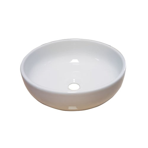 Barclay Eldora 14" — Lavabo de Sobreponer Redondo de Cerámica — imagen 2