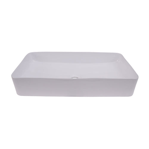 Barclay Leduc — Lavabo de Sobreponer Rectangular de Cerámica — imagen 1