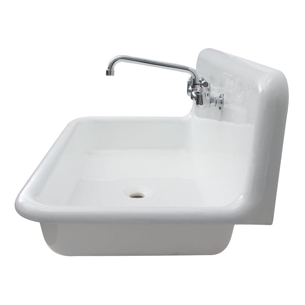 Barclay Kerville 36" — Lavabo de Pared Rectangular de Hierro Fundido — imagen 2