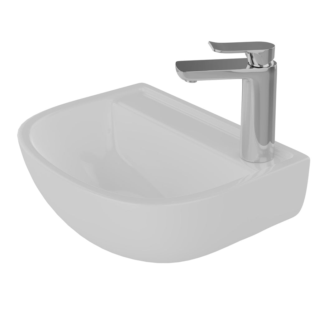 Barclay Compact 15" — Lavabo de Pared de Cerámica — imagen 3