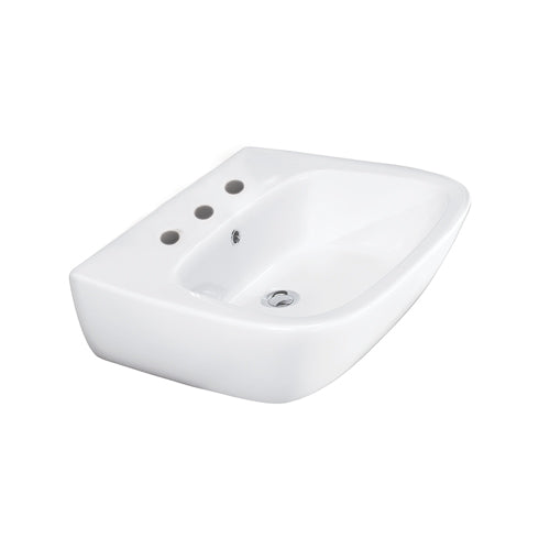 Barclay Elena 600 — Lavabo de Pared Rectangular de Cerámica — imagen 2