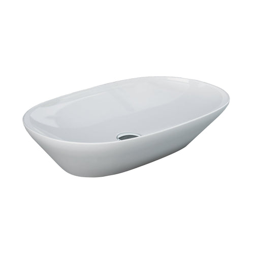 Barclay RAK Variant — Lavabo de Sobreponer Oval de Cerámica · 5-503WH — imagen 2