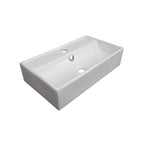 Barclay Lyons — Lavabo de Pared Rectangular de Cerámica — imagen 3