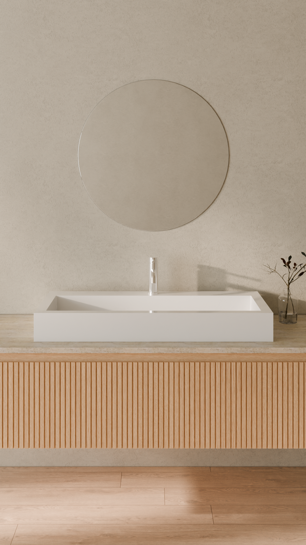 Badeloft Lavabo de Sobreponer WB-05-XL
