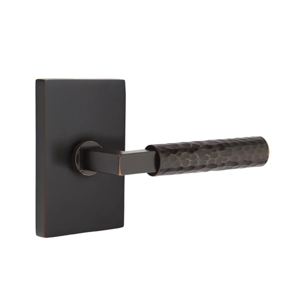 Bronce Aceitado · Modern Rectangular Rosette