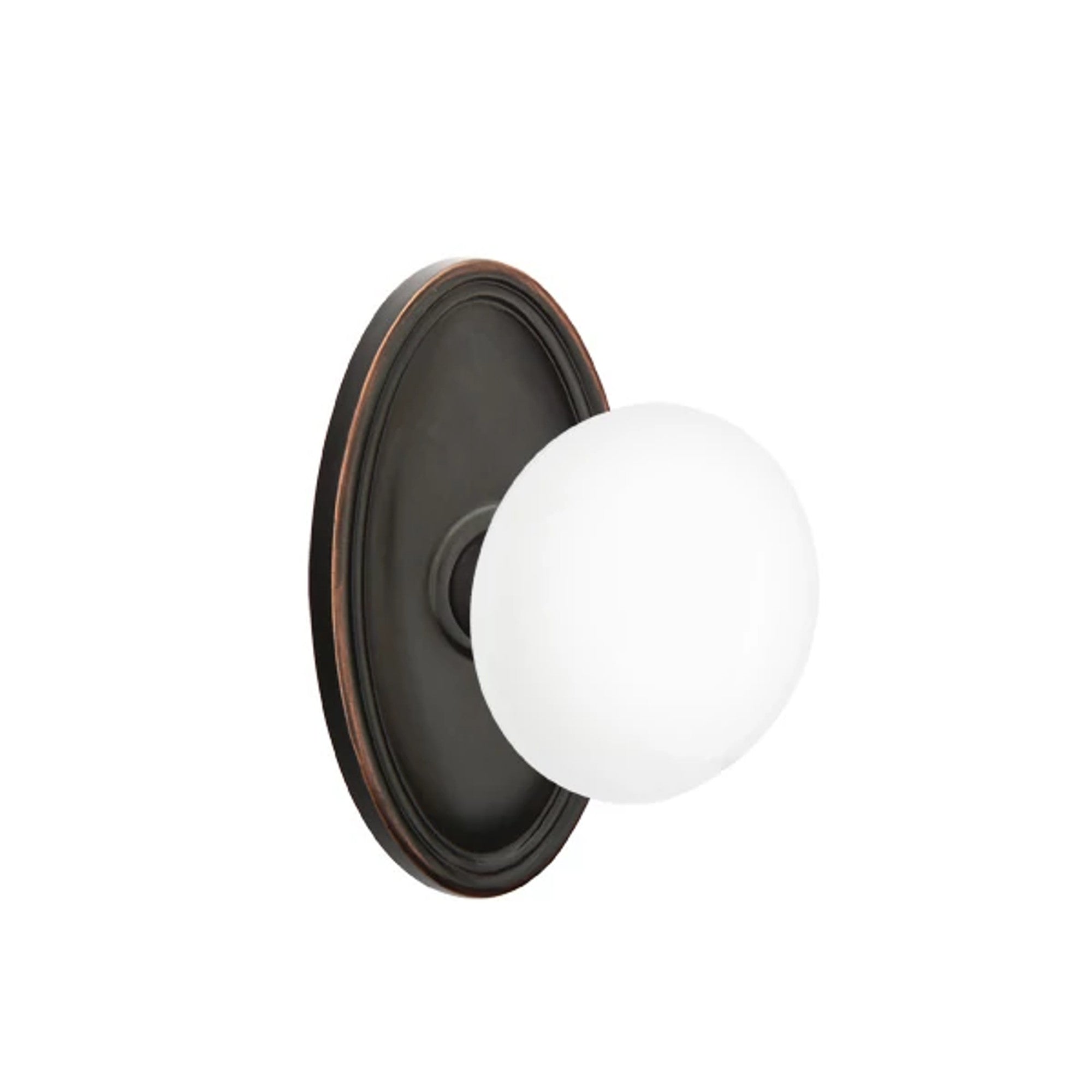 Bronce Aceitado · Oval Rosette