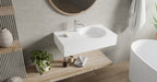 Badeloft Lavabo de Pared Oasis WT-02-E