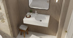 Badeloft Lavabo de Pared Oasis WT-02-E