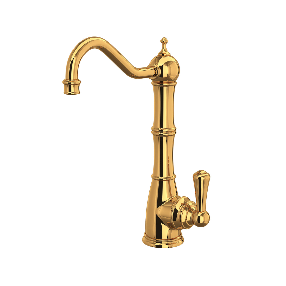 Rohl Edwardian Mezcladora Filtradora de Cocina - Oro Inglés