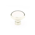 Emtek Perilla de Vestidor Brandt Industrial Moderna, 1-3/4" — Níquel Pulido