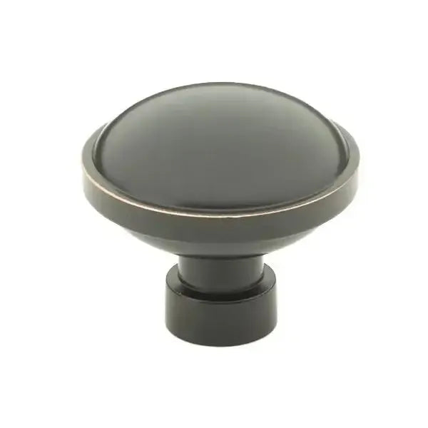 Emtek Perilla de Gabinete Brandt Industrial Moderna, 1-1/4" — Bronce Aceitado