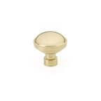 Emtek Perilla de Vestidor Brandt Industrial Moderna, 1-3/4" — Latón Satinado