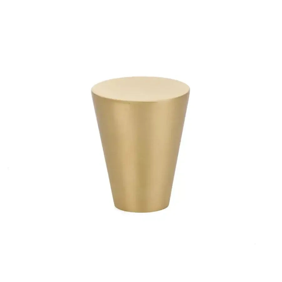 Emtek Perilla Cone Large, 1-1/8" — Latón Satinado