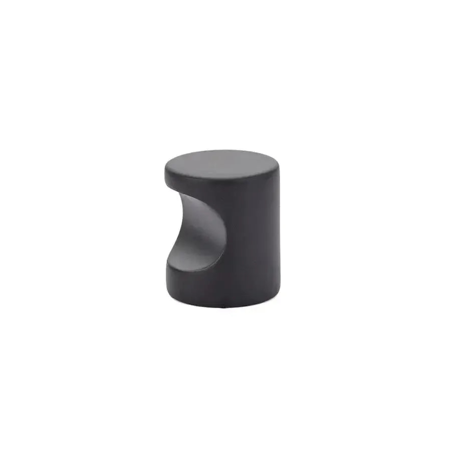 Emtek Jaladera de Dedo Large, 1" — Negro Mate