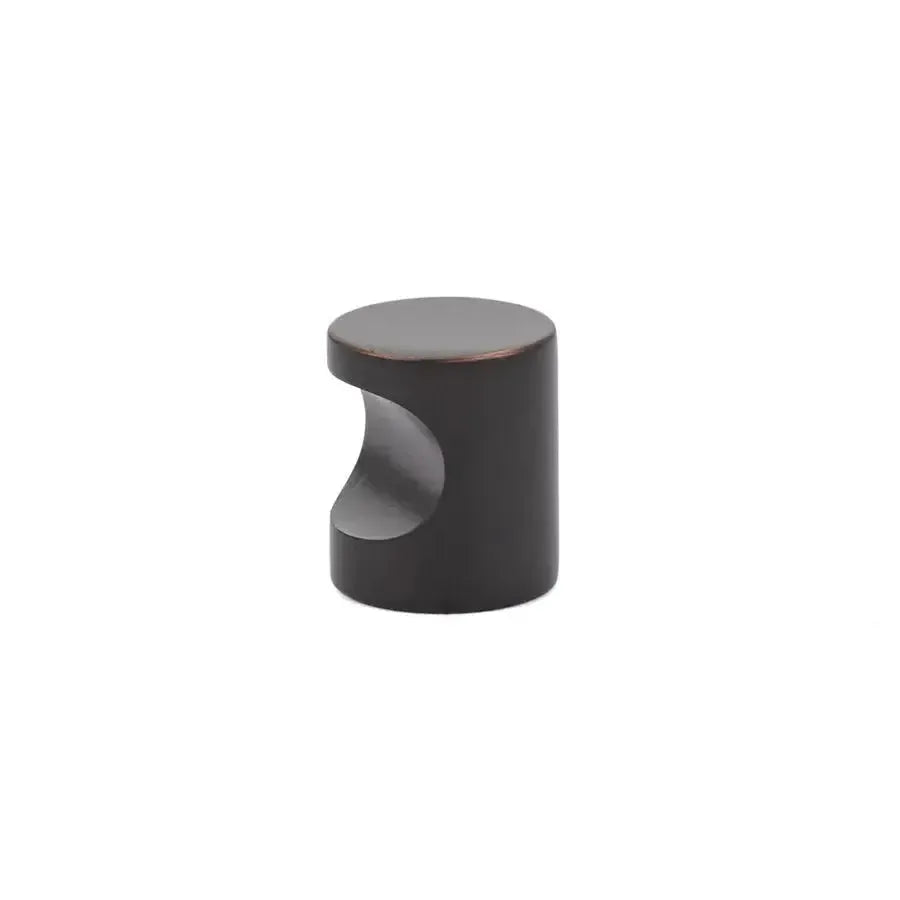 Emtek Jaladera de Dedo Large, 1" — Bronce Aceitado