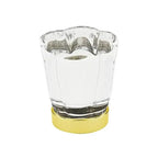 Emtek Perilla Forza de Vidrio, 1-1/4" — Latón sin Laca