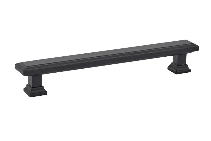 Emtek Jaladera Geometric Rectangular — Negro Mate