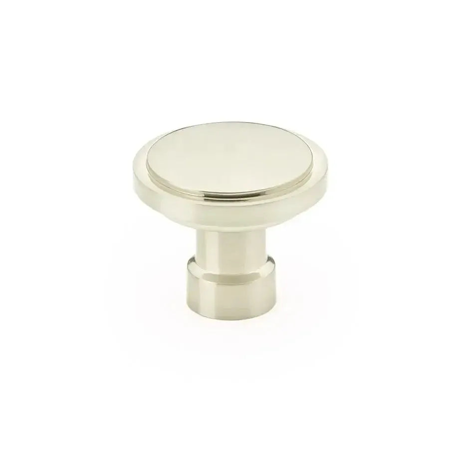 Emtek Perilla de Vestidor Haydon Industrial Moderna, 1-3/4" — Níquel Satinado
