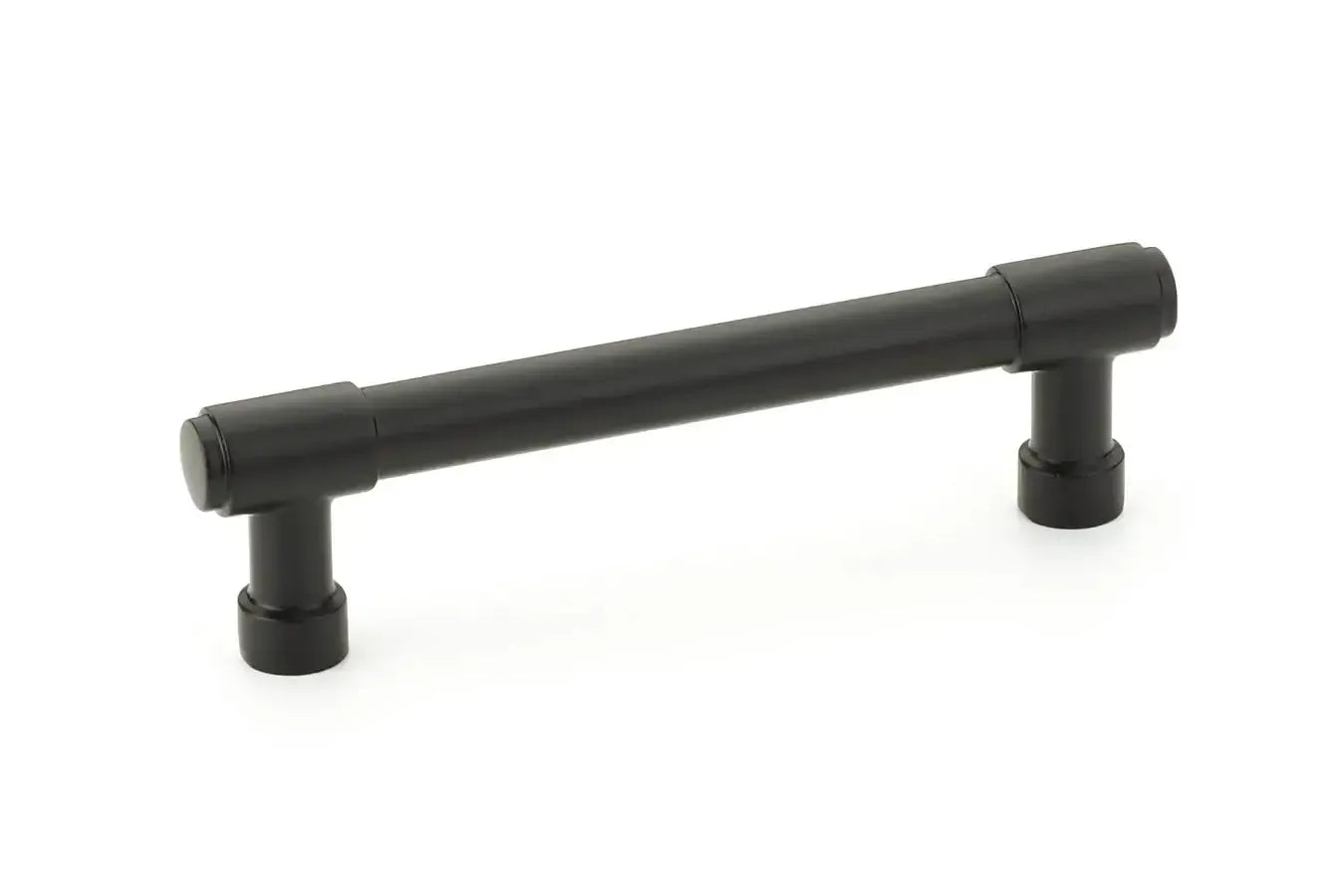 Emtek Jaladera de Gabinete Jasper Industrial Moderna — Negro Mate