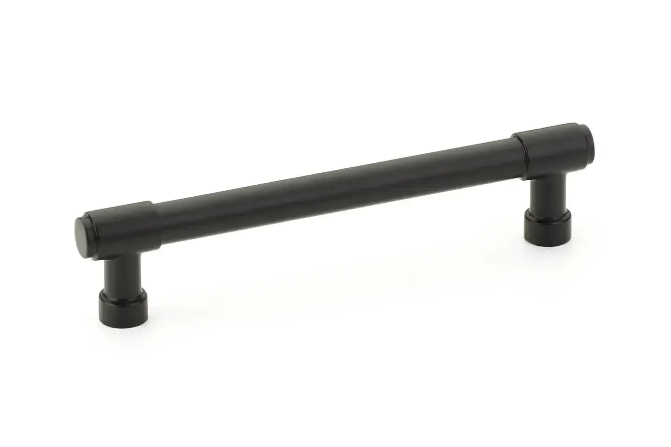 Emtek Jaladera de Gabinete Jasper Industrial Moderna — Negro Mate