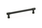 Emtek Jaladera de Gabinete Jasper Industrial Moderna — Negro Mate