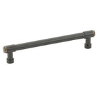 Emtek Jaladera de Gabinete Jasper Industrial Moderna — Bronce Aceitado